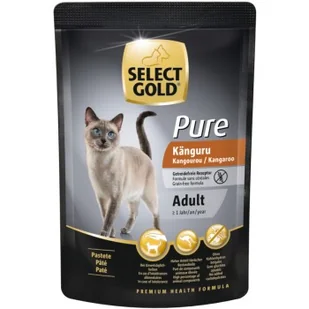 SELECT GOLD Adult Pure Kangur 12x85 g - Mokra karma dla kotów - miniaturka - grafika 1