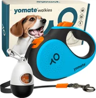 Smycze dla psów - Yomate YOMATE! SMYCZ AUTOMATYCZNA DLA ŚREDNIEGO PSA DO 25KG ZWIJANA + POJEMNIK - miniaturka - grafika 1