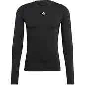 Koszulki męskie - ND05_K14737-XL HP0626 Koszulka męska adidas Techfit Aeroready Long Sleeve Tee czarna HP0626 r.XL - miniaturka - grafika 1