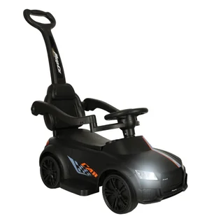 Jeździk Samochód Pchacz 3w1 Autko Samochodzik z Dźwiękiem i Światłami Auto - Chodziki - miniaturka - grafika 1
