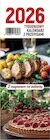 Kalendarze - Kalendarz 2026 na lodówkę tygodniowy z przepisami - miniaturka - grafika 1