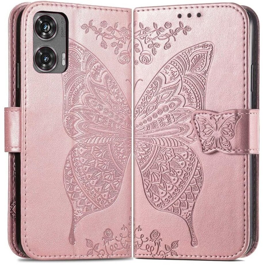 Etui Z Klapką Do Motorola Moto G85 Case Obudowa Futerał Eko Skóra Portfel