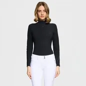 Koszulki jeździeckie - Samshield Bluzka treningowa SUNNIVA SS26 - black - miniaturka - grafika 1