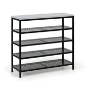 Szafki na buty - Szafka na buty, 949 x 1000 x 360 mm, szary - miniaturka - grafika 1