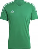 Koszulki męskie - Adidas Koszulka męska adidas Tiro 23 League Jersey zielona IC7477 S - miniaturka - grafika 1