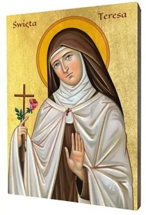 Ikona świętej Teresy - Ikony i obrazy sakralne Ikona świętej Teresy - Ikony i obrazy sakralne - miniaturka - grafika 1