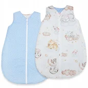 Śpiworki dla dzieci - CAŁOROCZNY ŚPIWOREK NIEMOWLĘCY DO SPANIA BAWEŁNA - miniaturka - grafika 1