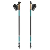 Kije trekkingowe - Kijki do nordic walking SPOKEY Peak (105 - 135 cm) Czarno-niebieski - miniaturka - grafika 1