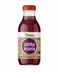 EKAMEDICA SOK JABŁKO, ARONIA 300ML - Soki i napoje niegazowane - miniaturka - grafika 1