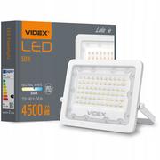 Lampy ogrodowe - Naświetlacz LED 50W 4500lm 5000K IP65 Biały VIDEX LUCA - miniaturka - grafika 1