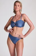 Stroje kąpielowe - Hunkemöller Majtki Bikini Rio Sardinia Niebieski - miniaturka - grafika 1