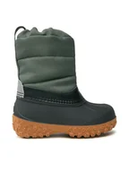 Buty dla dziewczynek - Reima Śniegowce Loskari 5400124A Zielony - miniaturka - grafika 1