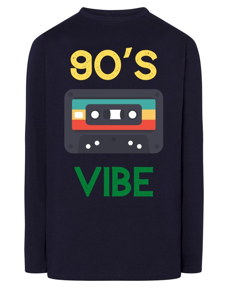 Longsleeve męski nadruk RETRO 90's VIBE r.XL