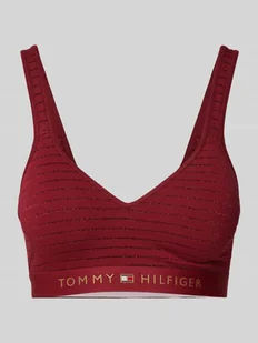 Biustonosz typu bralette z wyhaftowanym logo - Biustonosze - miniaturka - grafika 1