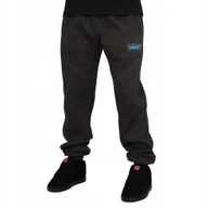 Dresy męskie - Spodnie dres Chillout Tager BIG Jogger szare 3XL - miniaturka - grafika 1