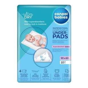 Canpol Canpol Babies, Podkłady higieniczne, jednorazowe, 10 szt. - Podpaski - miniaturka - grafika 1