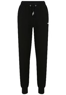 Spodnie damskie - FILA Damskie spodnie rekreacyjne BALIMO z wysokim stanem, czarne, S, czarny, S - grafika 1