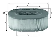 Filtry powietrza - Knecht Filtr powietrza LX 2535 LX 2535 - miniaturka - grafika 1