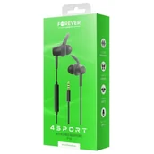 Słuchawki - Forever SP-100 Czarny - miniaturka - grafika 1