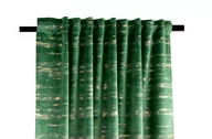 Zasłony - Zasłona welwetowa ANDREAN 135x280 na taśmie zielona, - miniaturka - grafika 1