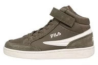 Buty dla chłopców - Buty chłopięce Fila Crew Velcro Mid sneakersy za kostkę-35 - miniaturka - grafika 1