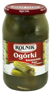 ROLNIK Ogórki kwaszone 900ml [6] - Pasztet i przetwory mięsne - miniaturka - grafika 1