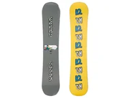 Deski snowboardowe - Deska snowboardowa K2 World Peace szaro-żółta 11G0043/11 - miniaturka - grafika 1