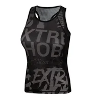 Koszulki sportowe damskie - Extreme Hobby Tank Top damski Letters czarny - miniaturka - grafika 1