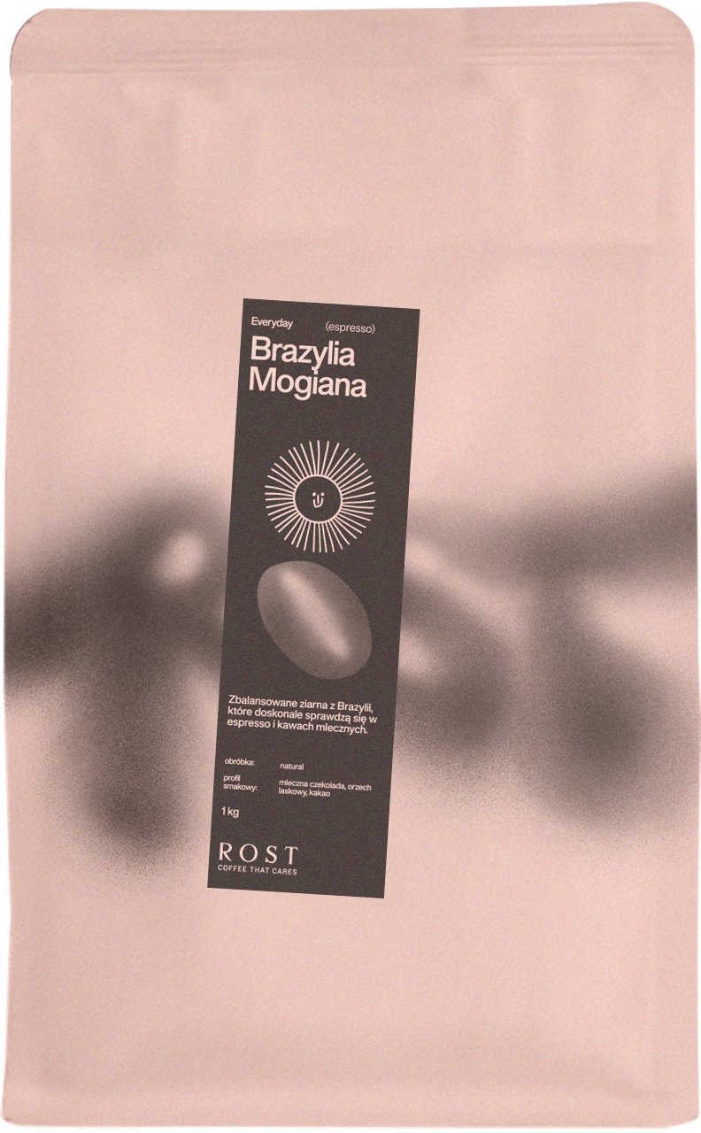 Kawa ziarnista ROST kawa ziarnista Brazylia Mogiana Espresso 1 kg