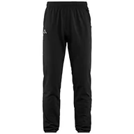 Spodenki męskie - Kappa Męskie spodnie sportowe Zolim Slim Logo, czarne, M - miniaturka - grafika 1