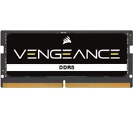 Pamięci RAM - Corsair Vengeance DDR5 48GB 5600 CL48 SODIMM Czarny CMSX48GX5M1A5600C48 - miniaturka - grafika 1