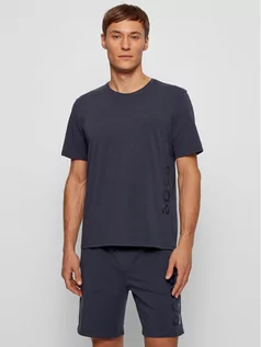 Koszulki męskie - Hugo Boss T-Shirt Identity Rn 50442645 Granatowy Regular Fit - grafika 1