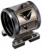 Chłodzenie wodne - aqua computer ULTITOP DUAL D5 MIRROR Osłona pompy na dwie pompy D5 - czarna - miniaturka - grafika 1