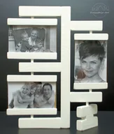 Ramki na zdjęcia - Ramka na Zdjęcia Rama Drewno Fotografia Multirama Prezent 10 x 15 cm - miniaturka - grafika 1