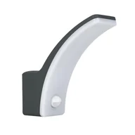 Lampy ogrodowe - Inspire Kinkiet zewnętrzny New Lakko z czujnikiem IP44 szary LED - miniaturka - grafika 1