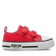 Buty dla chłopców - Trampki Big Star Shoes KK374082 Czerwony - miniaturka - grafika 1