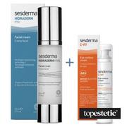 Kosmetyki pod oczy - Sesderma Sesderma Hidraderm Hyal + C-VIT Eye Contour Cream ZESTAW Krem do twarzy 50 ml + Krem pod oczy 15 ml - miniaturka - grafika 1