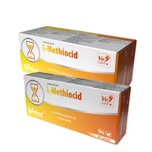 Vetfood L-Methiocid 60 kapsułek 22407-uniw - Suplementy i witaminy dla psów - miniaturka - grafika 1