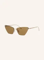 Okulary przeciwsłoneczne - Fendi Okulary Przeciwsłoneczne First Crystal fe4160us gold - miniaturka - grafika 1