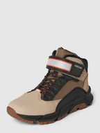 Buty dla chłopców - Sneakersy z nadrukiem z logo - miniaturka - grafika 1