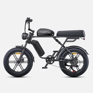 Rower Elektryczny Engwe M1 Eu - Silnik 250W Bateria 48V28.6Ah 20-Calowe Opony Hydrauliczne Hamulce Tarczowe - Czarny - Rowery elektryczne - miniaturka - grafika 1