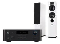 Zestawy stereo - Rotel RA-1572 MkII (czarny)+ Tesi 5 (biały) - miniaturka - grafika 1