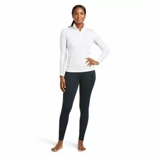 Ariat Legginsy jeździeckie damskie ATTAIN THERMAL FS - dark sapphire - Bryczesy - miniaturka - grafika 1
