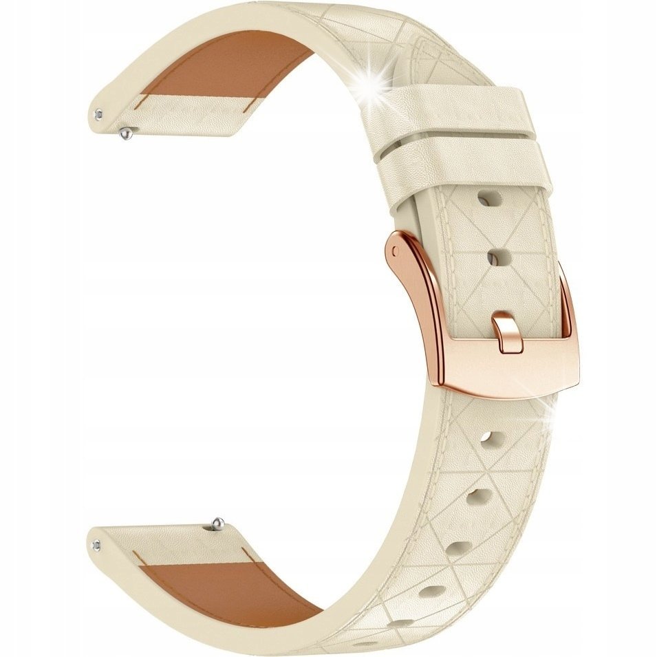 UNIWERSALNY PASEK SKÓRZANY DO ZEGARKA SMARTWATCHA O SZEROKOŚCI 18mm