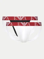 Majtki męskie - Emporio Armani Underwear Komplet 2 par slipów Jock Strap EM000257 AF10778 M0080 Kolorowy - miniaturka - grafika 1