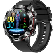 Elektronika OUTLET - Smartwatch, 1,43 cala, 466 x 466, ekran o wysokiej przejrzystości, monitorowanie zdrowia sportowców, monitorowanie snu, wodoodporność IP68, funkcja połączeń alarmowych BT5.2 S0S, długi czas użytkowania, tryby multi-sport dla mężczyzn i kobiet, zegarek monitorujący zdrowie - miniaturka - grafika 1