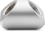 Chłodzenie wodne - EK Water Blocks EK Water Blocks EK-Quantum Torque Adapter 90 Grad G1/4 Zoll IG auf G1/4 Zoll IG - Satin Titanium - miniaturka - grafika 1