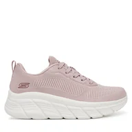 Sneakersy damskie - Sneakersy Skechers Bobs B Flex Hi-Flying Hi 117385/BLSH Różowy - miniaturka - grafika 1