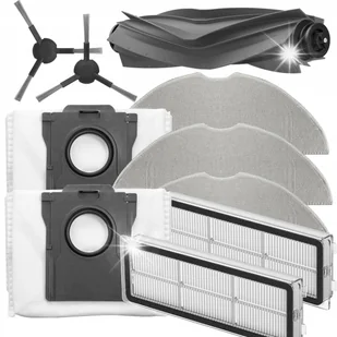 Zestaw Akcesoriów Do Robota Mova S10 Plus Filtry Mopy Szczotki Worki - Akcesoria do robotów sprzątających - miniaturka - grafika 1