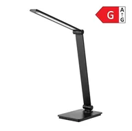 Lampy stojące - HANA LED, lampka biurkowa, 5W, 240lm, 4000K, funkcja ściemniania, czarna - miniaturka - grafika 1